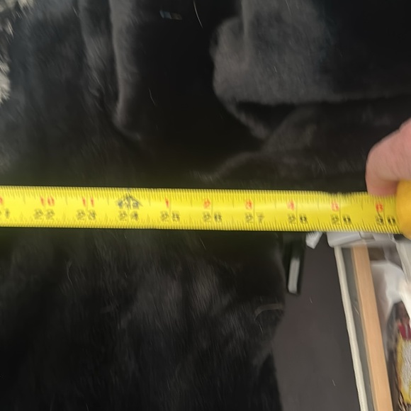 ⭐️SALE⭐️ Rachel Zoe Black Faux Fur Coat NWOT - Picture 17 of 17